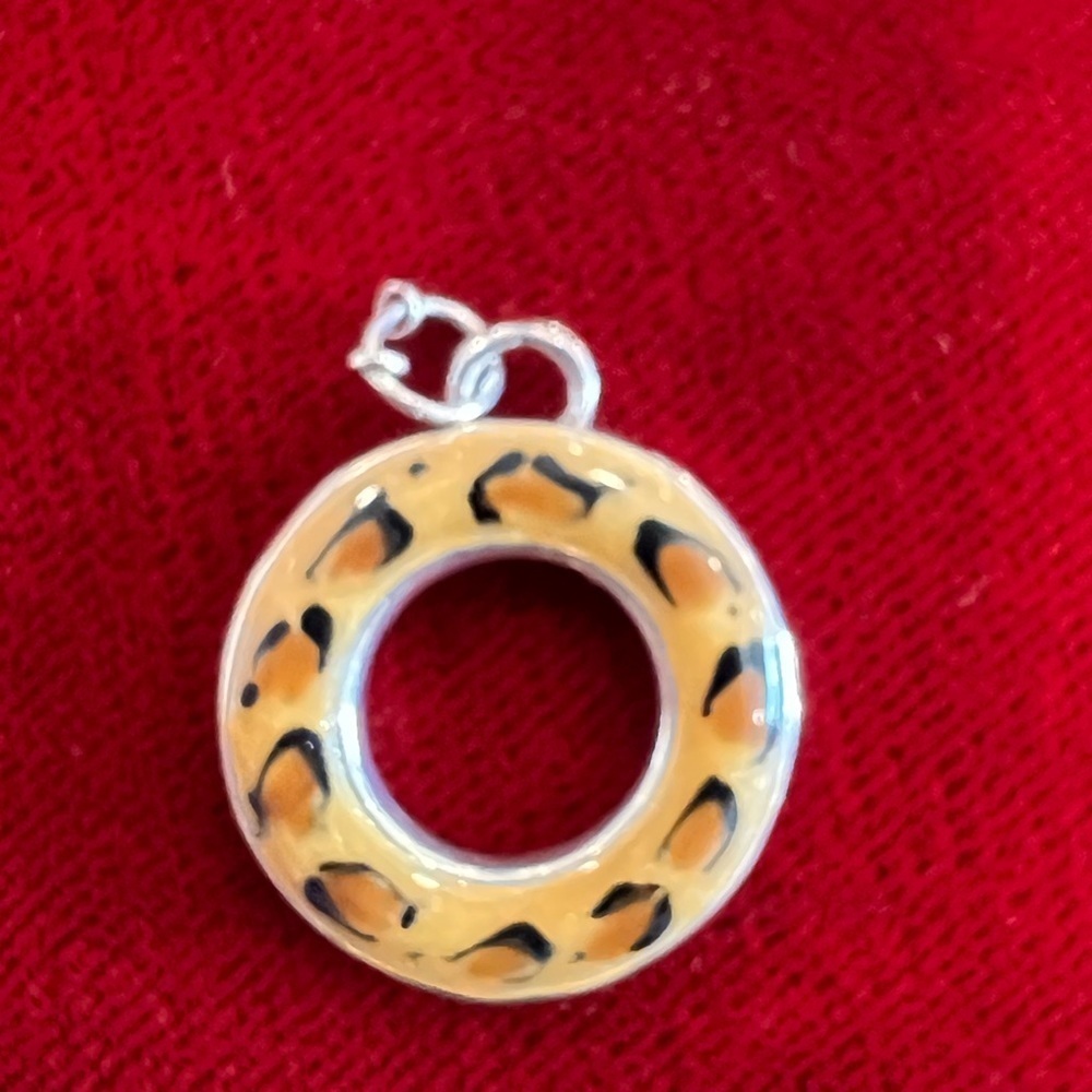 925 animal print stark pendant